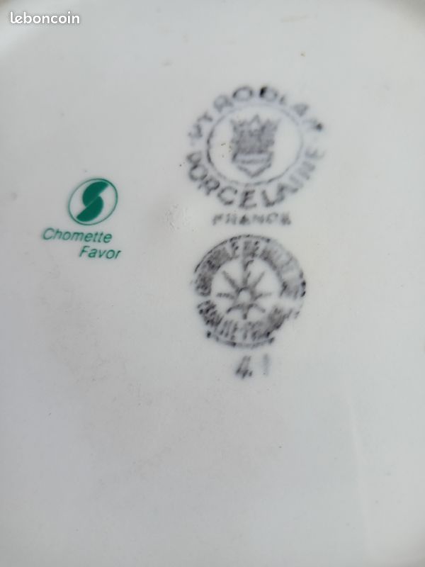 Assiette porcelaine (image 2)