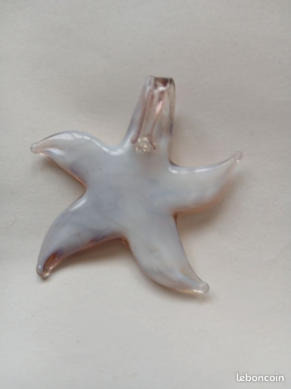 Étoile, pendentif en verre (image 2)