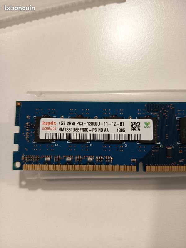 Lot de 26 barrettes RAM 4 Go DDR3 HP 1600 MHz DIMM (image 3)