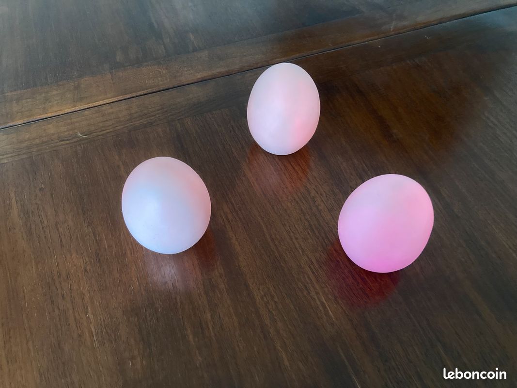 3 oeufs changeant de couleur (image 3)