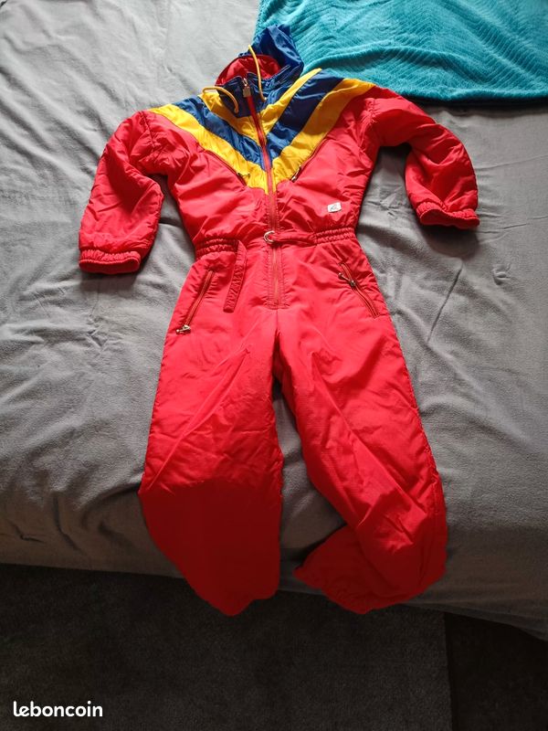 Ancienne Combinaison de Ski K-Way Les Bronzés Vintage T48