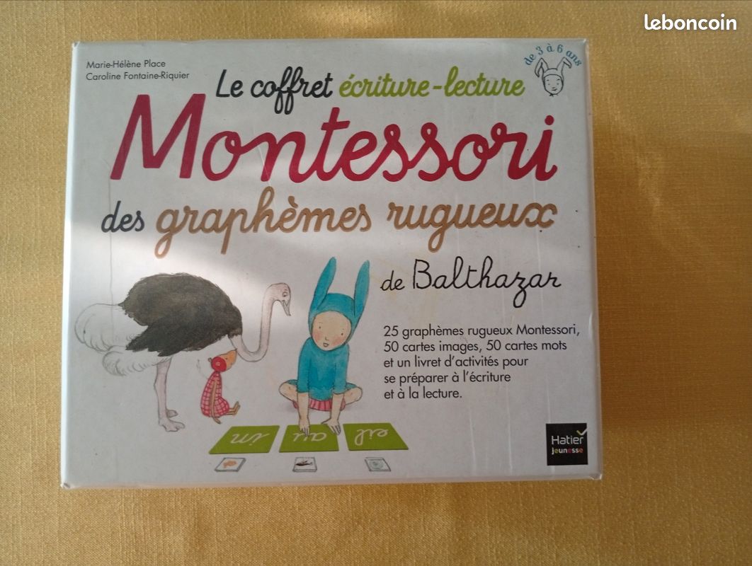 Coffret montessori écriture lecture (image 1)