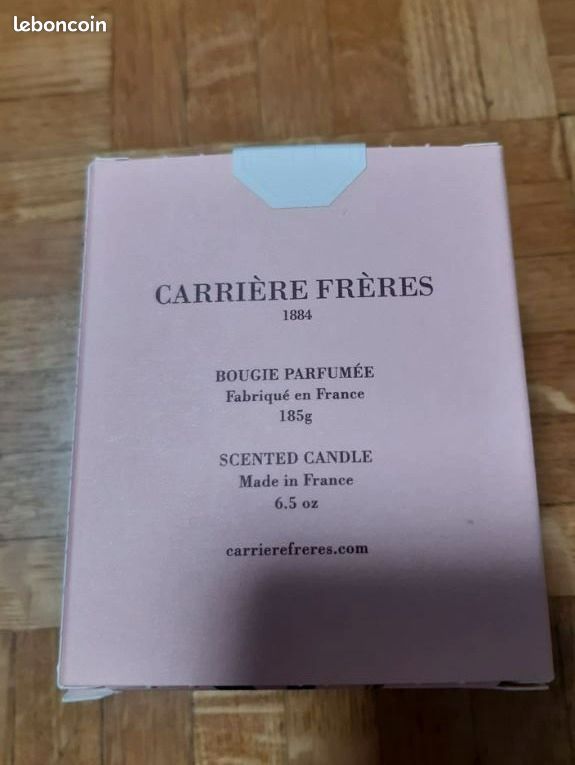 Bougie Carrière Frères 'La Rose aime l Ambre (image 2)