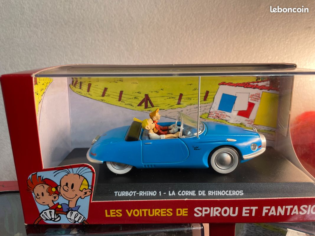 15 Figurines voitures personnages Spirou (image 2)