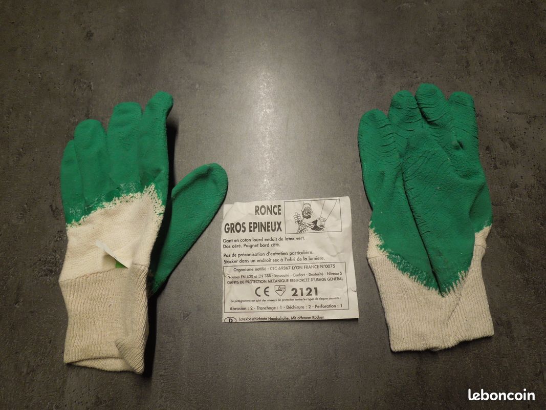 Gants de jardin, les 4 paires (image 4)