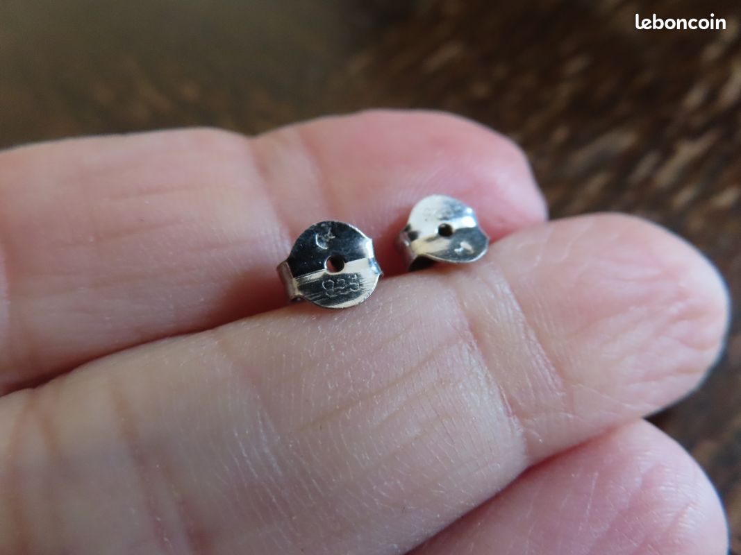 2 Perles Indonésiennes Argent Antique 25x13mm - Alliage Acier Noir Pour Création