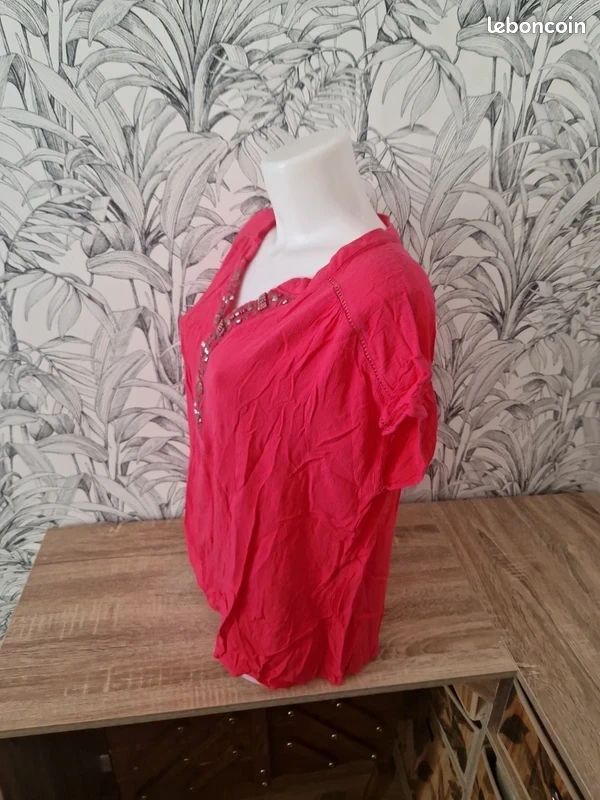 Chemise de nuit en velours SHEANNA MARINE