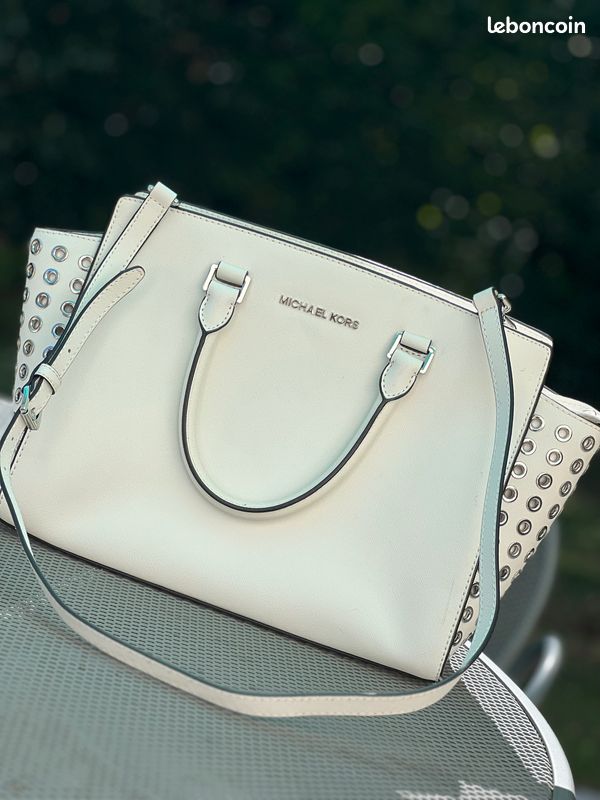 Sac à main blance Michael Kors (image 1)