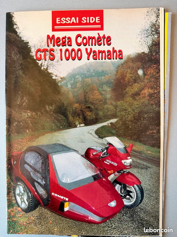 Le monde de la moto Essai Side Car Mega comete (image 1)