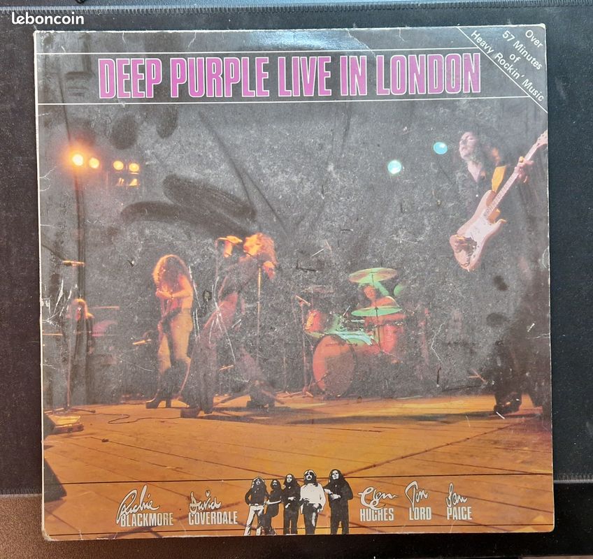 Lot vinyles deep purple (image 3)