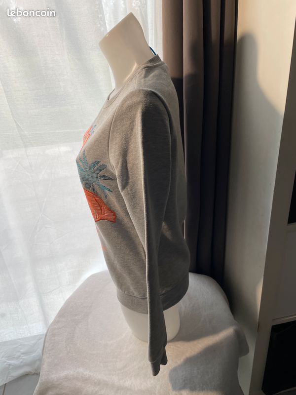 Sweat flamand rose marque "H&M" taille 36 (image 3)