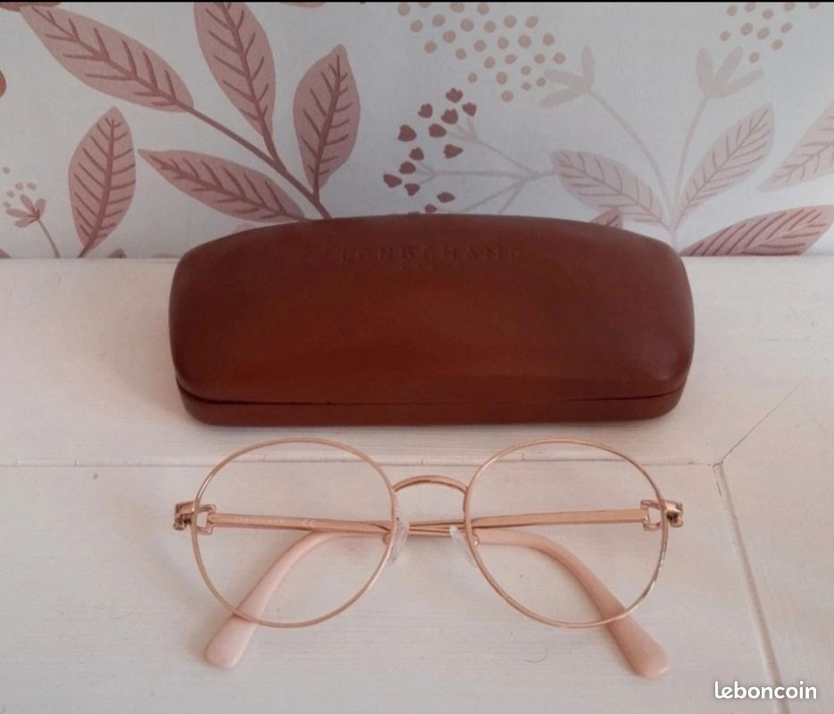 Monture lunettes Longchamp doree (image 1)