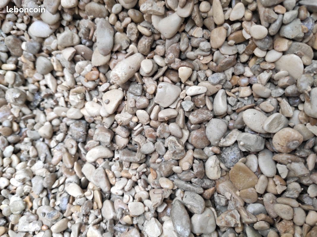 Gravier roulé beige 4/14 Bricolage