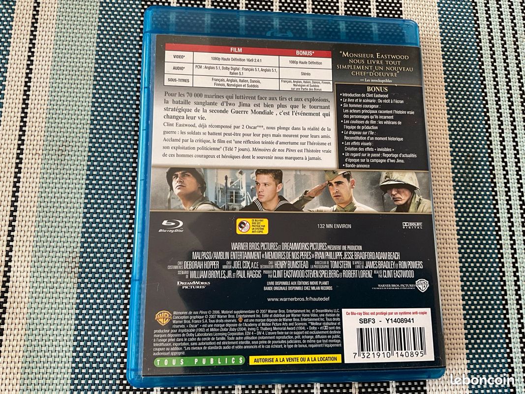 Blu-ray Mémoires de nos pères (image 2)