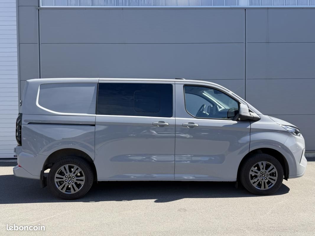 Ford Transit Custom 2.0 150 CH LIMITED CABINE APPROFONDIE L1 H1 BVM6 / SUPERBE ETAT GARANTIE CONS... (image 3)