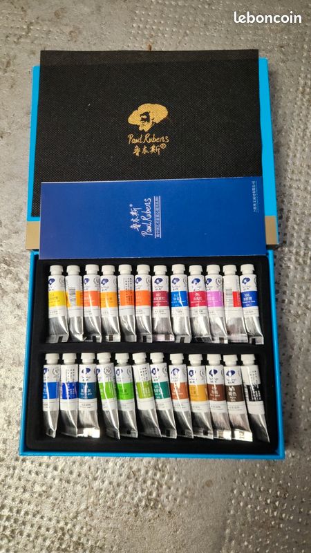 Coffret aquarelle Paul Rubens 24 couleurs – Excellent état (image 1)