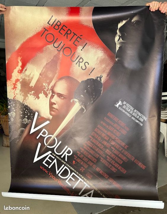 Poster V pour Vendetta (image 1)