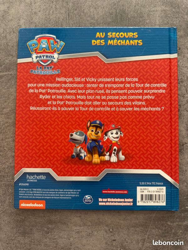 Lot 2 livres Paw patrol (image 4)