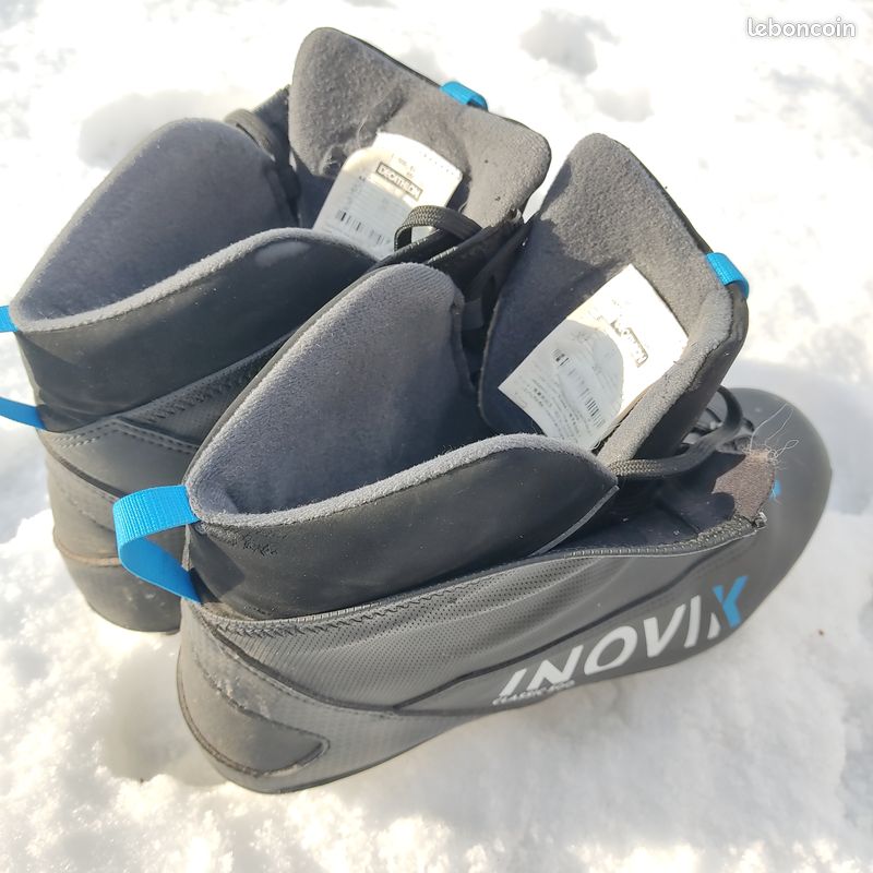 COLLANT DE SKI DE FOND 500 HOMME - NOIR INOVIK
