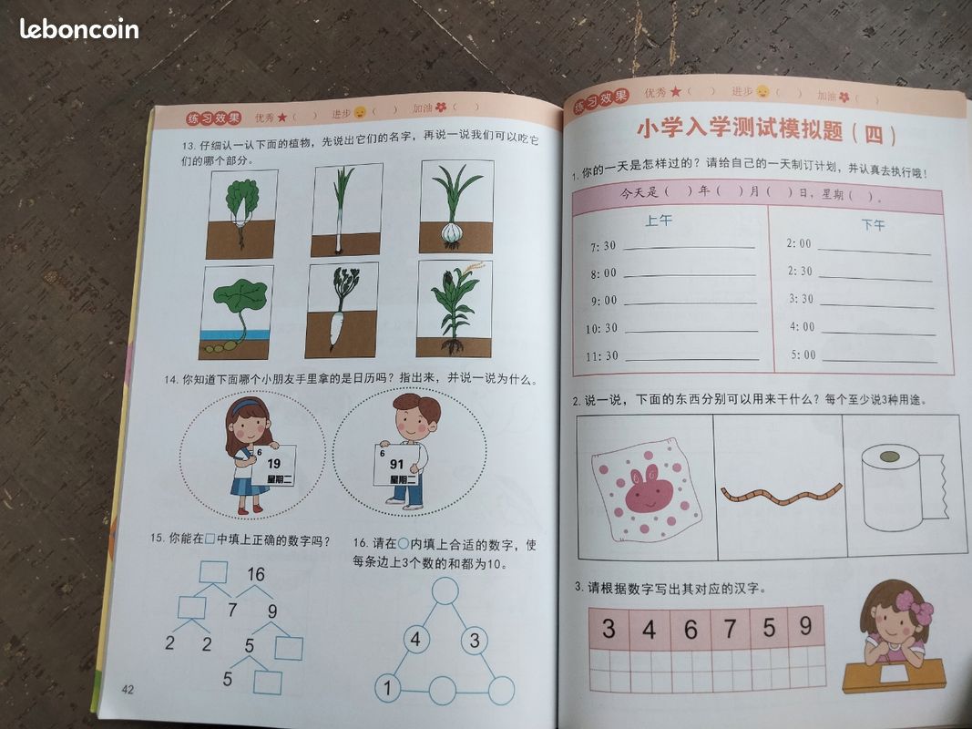 Livres d'école chinois (image 4)
