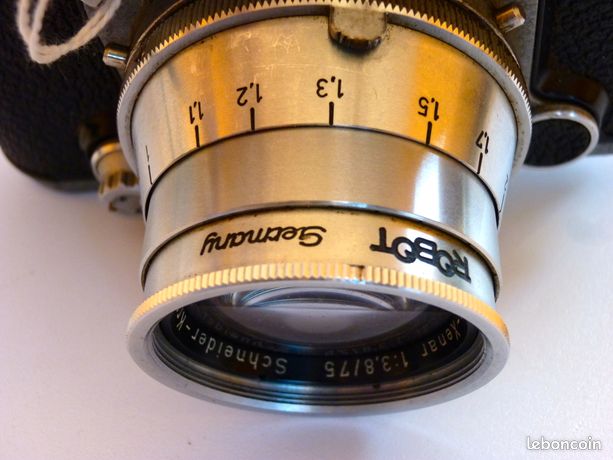 Appareil photo, ROBOT IIa, format 24x24mm, Xenon 40mm f/1.9 #C105595
