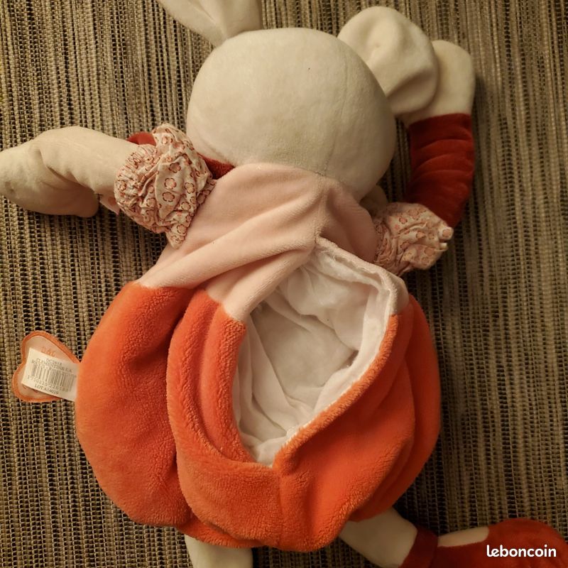 Doudou souris range pyjama fille (image 2)
