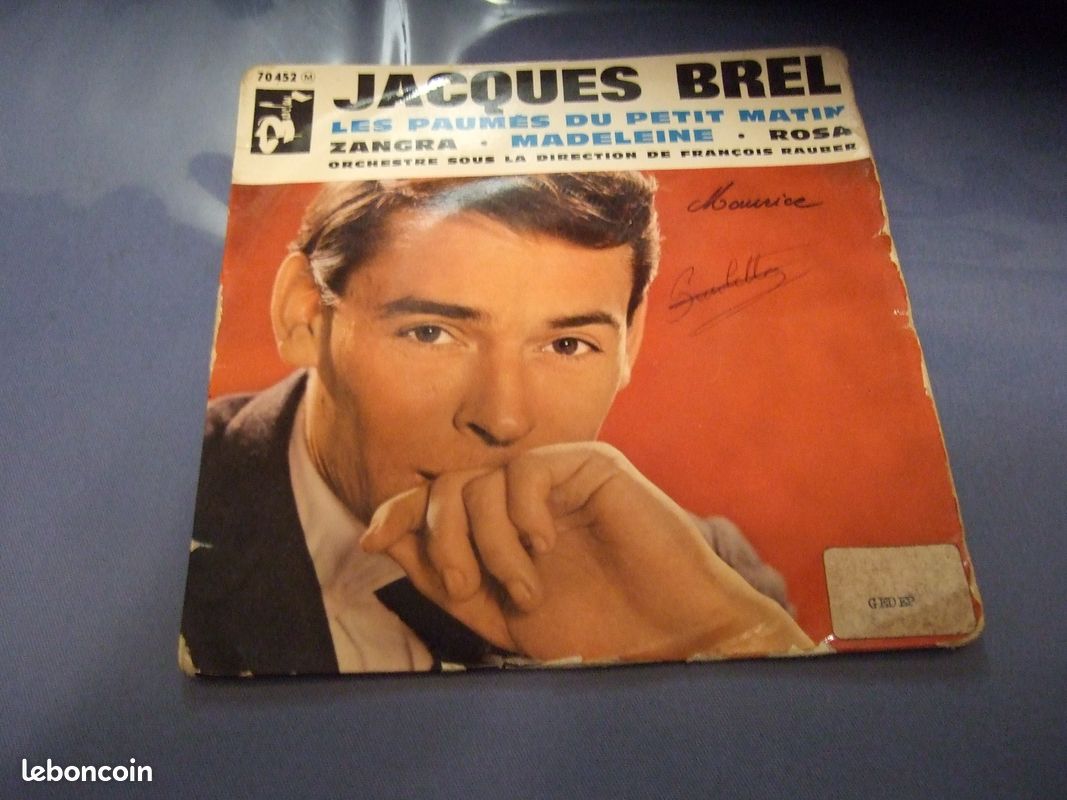 Vinyle 45T J BREL (image 1)
