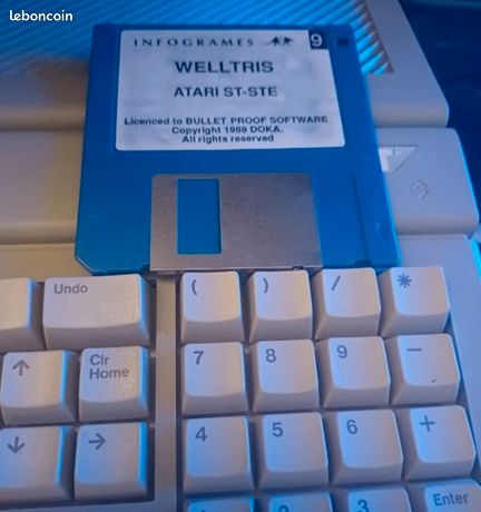 Welltris Sur Atari ST - Jeu Infogrames 1989 - Complet Avec Manuel