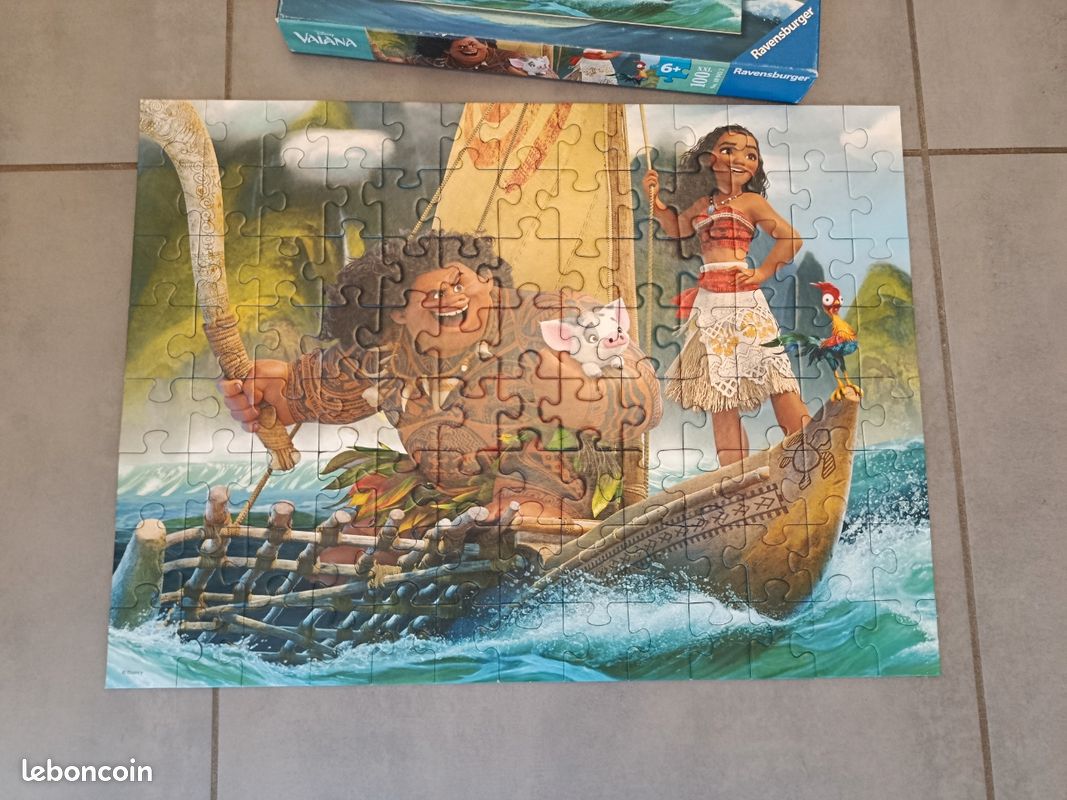 Puzzle Vaiana 100 pièces (image 2)