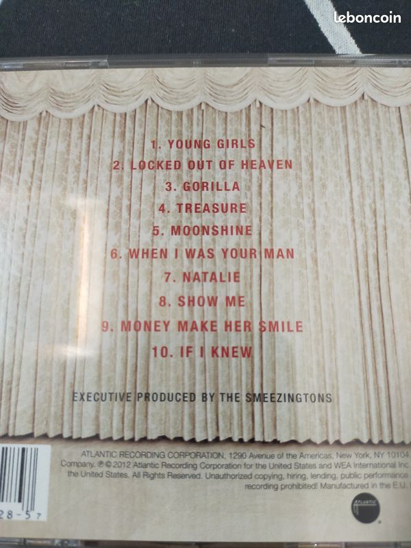 CD Bruno Mars unorthodox jukebox (image 6)