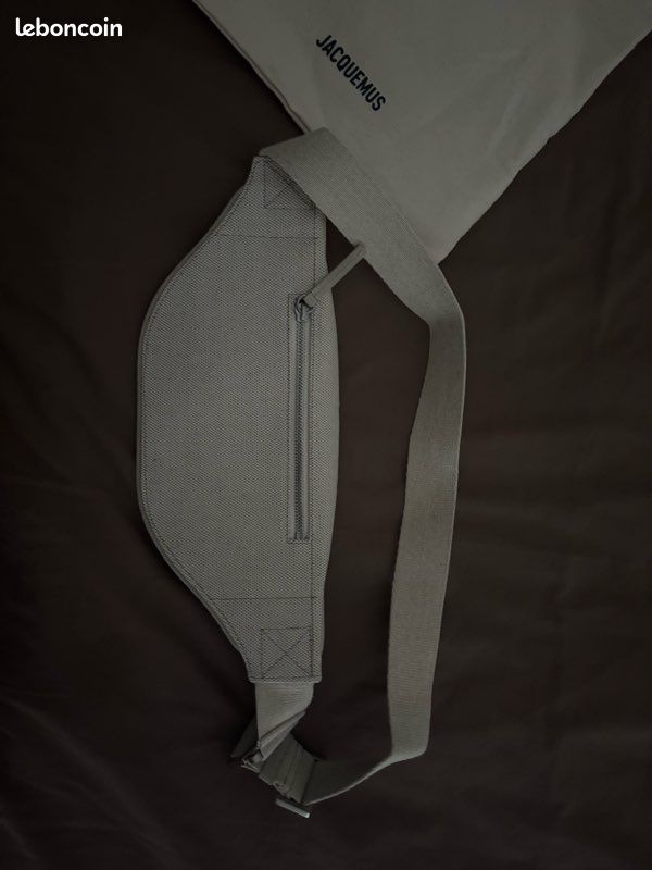 Sacoche banane Jacquemus beige (image 3)