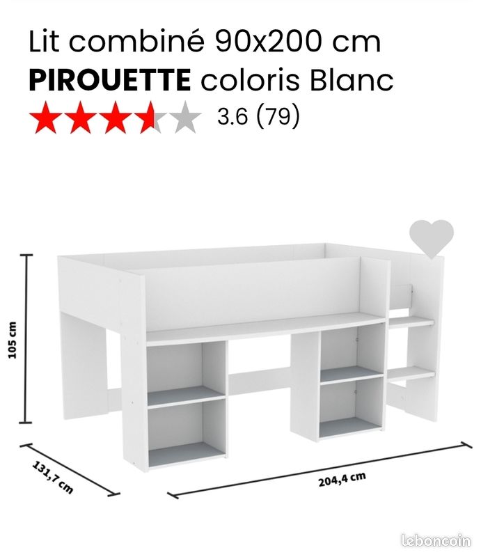 Lit combiné (image 2)