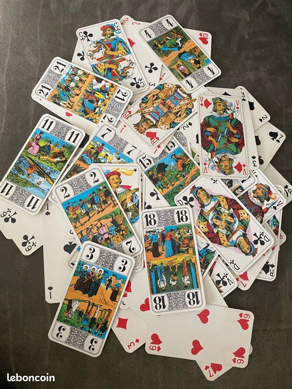 File:Tarot nouveau - Grimaud - 1898 - Clubs - Que.jpg - Wikipedia