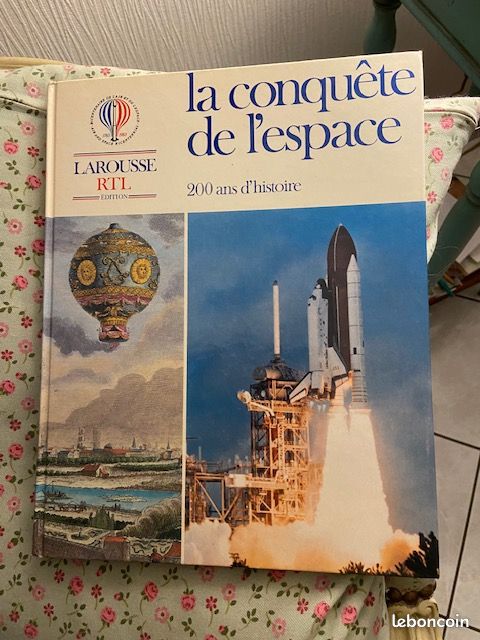 La conquête de l'espace Larousse RTL 1983 (image 1)