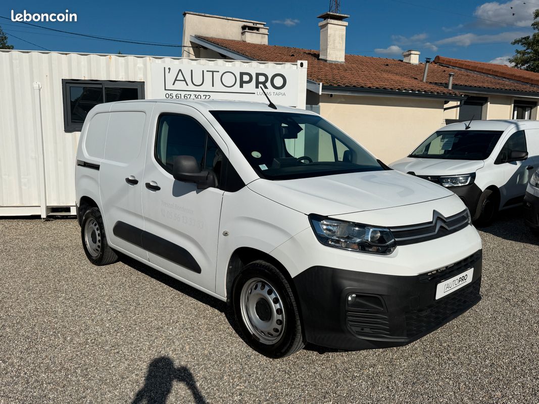 CITROEN BERLINGO M 1.5 BLUEHDI 100 DRIVER 1000KG 9990HT 1main TVA Recup (image 3)