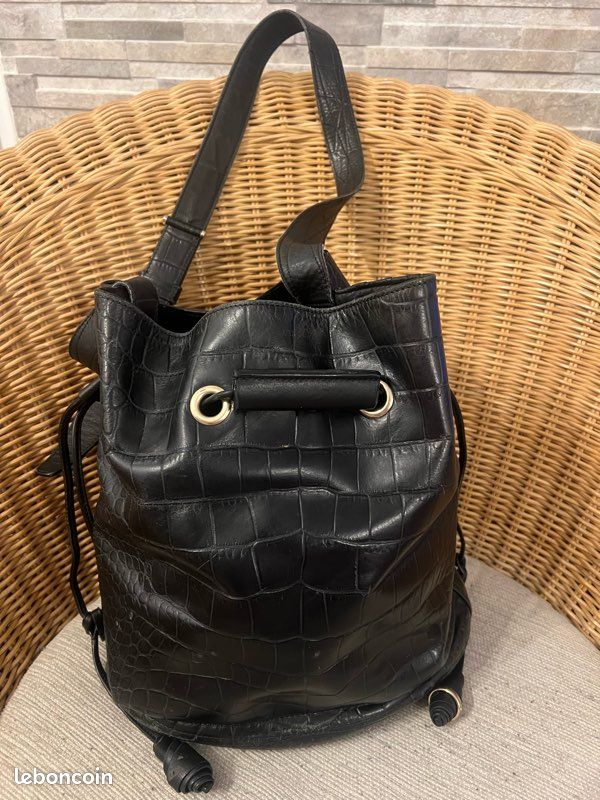 Main Lancel Sac Lancel Premier Flirt Croco Sac A Main Lancel
