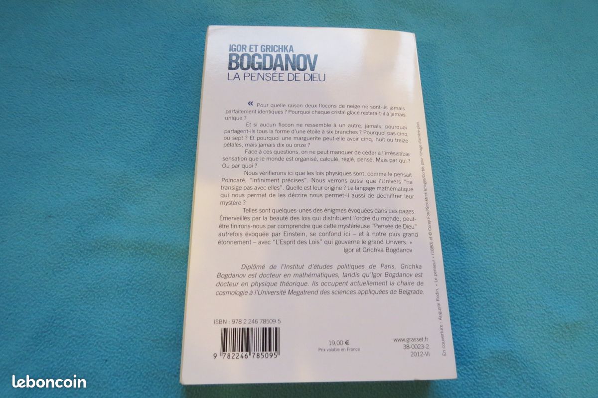 La pensée de Dieu Igor et Grichka BOGDANOV (image 2)