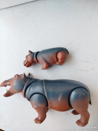 Lot de 9 hippopotames - Collection
