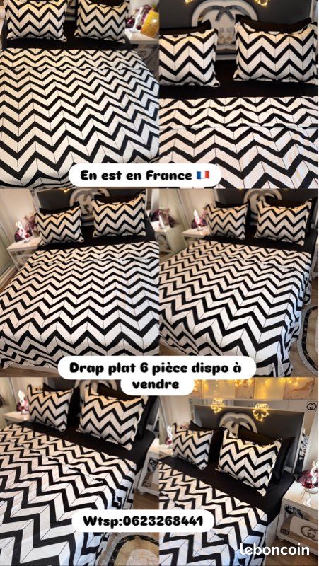 Parure drap plat 6 pièce (image 12)