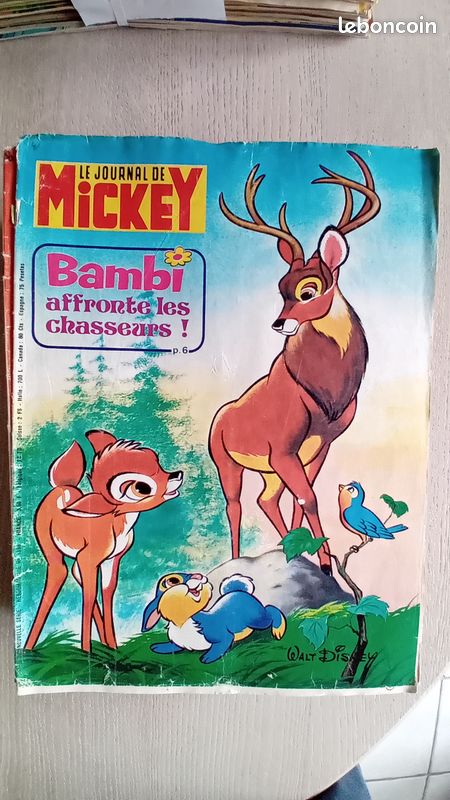 Lot 39 magazines "Le journal de Mickey" 1979 (image 2)