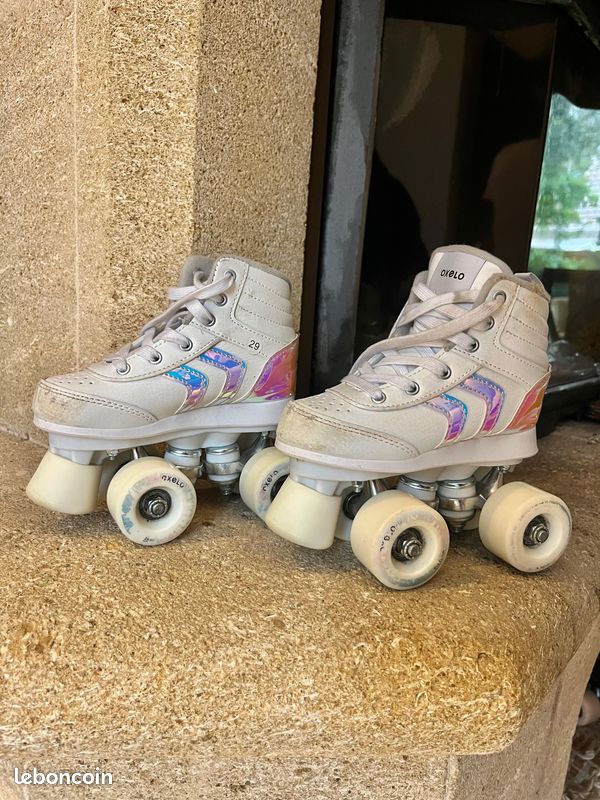 Rollers quad fille OXELO taille 29 – bon état 10 Sport Plein air