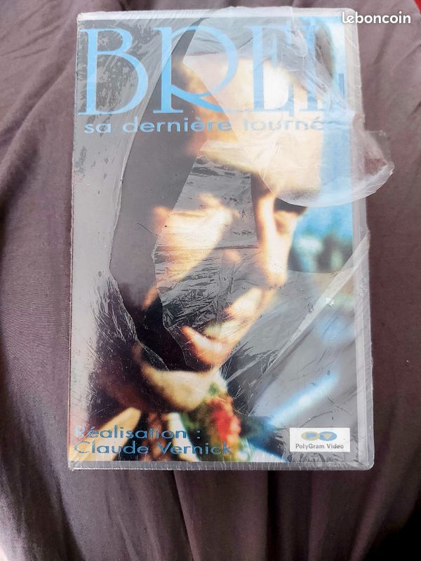 Cassette video Jacques Brel (image 1)