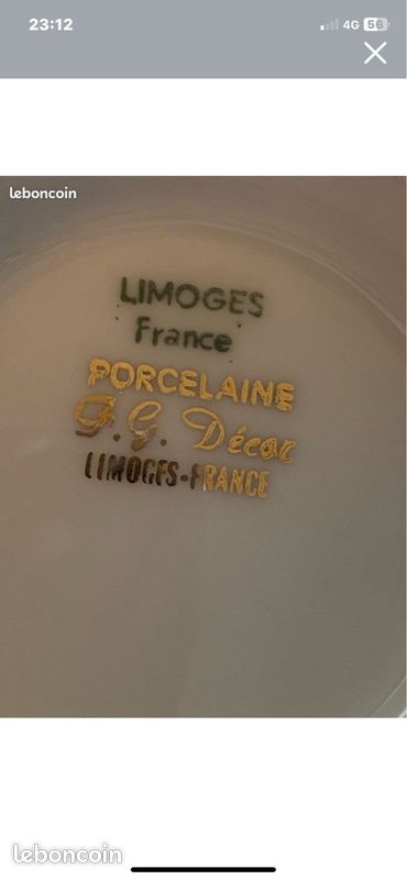 Vaisselle de Limoges (image 3)