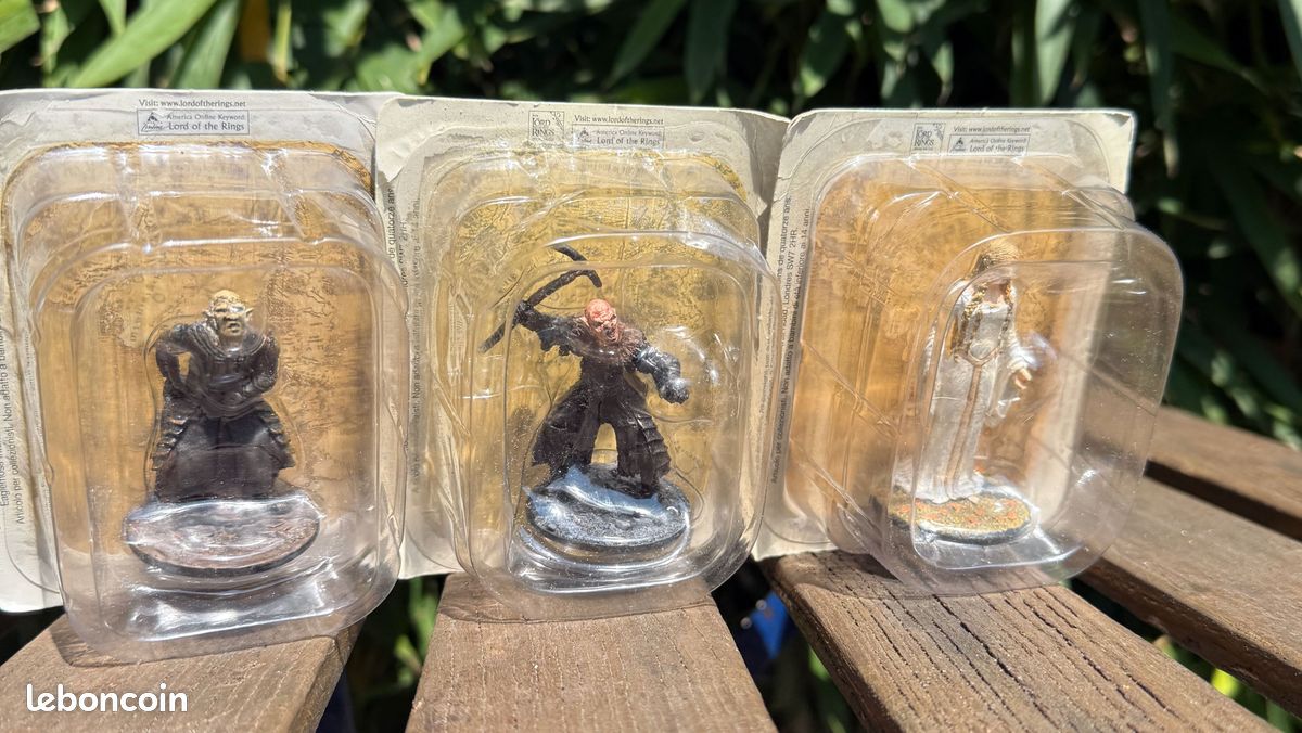 26 Figurine Collection cinéma - Seigneur des anneaux NLP 2004 - Plomb