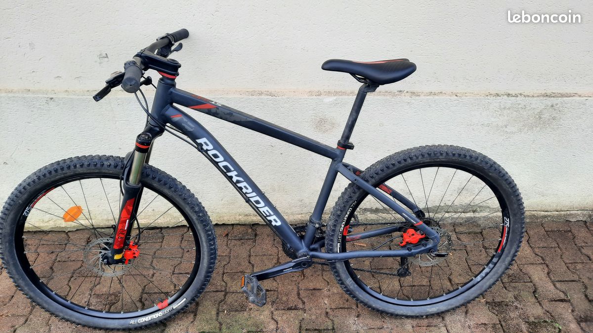 Mountain Bike Rockrider St 540 Noir Et Rouge Rockrider 540 Vtt