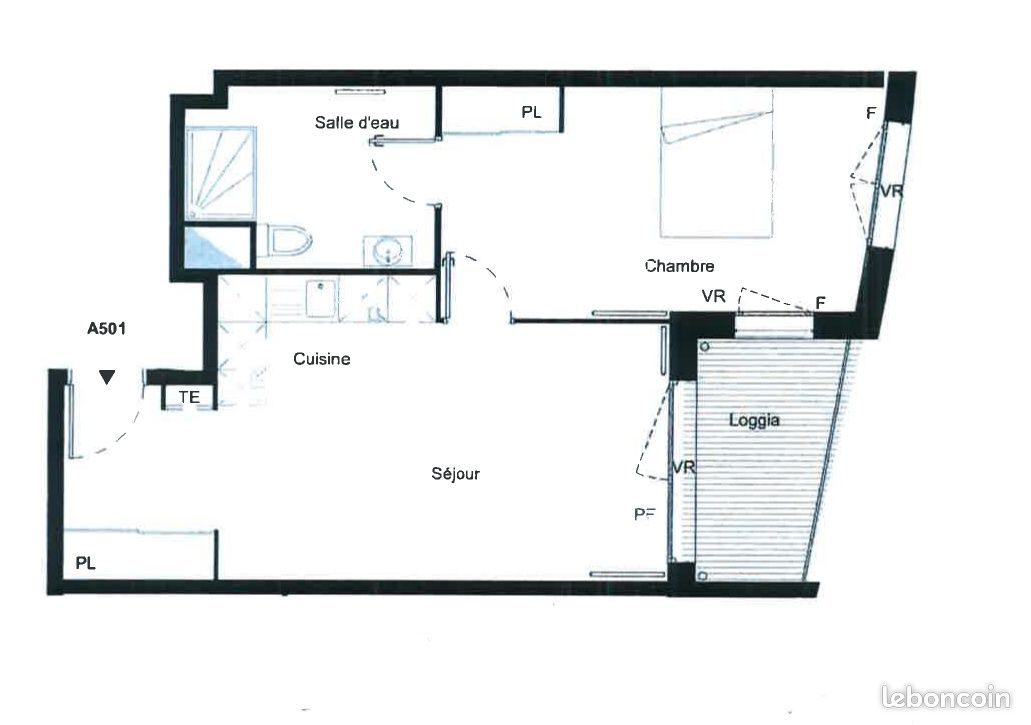 Appartement a louer clichy-sous-bois - 2 pièce(s) - 48 m2 - Surfyn