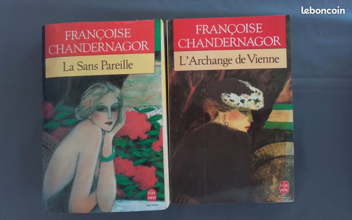 2 livres de poche de Françoise CHANDERNAGOR : La Sans Pareille et l’Archange de Vienne (image 1)