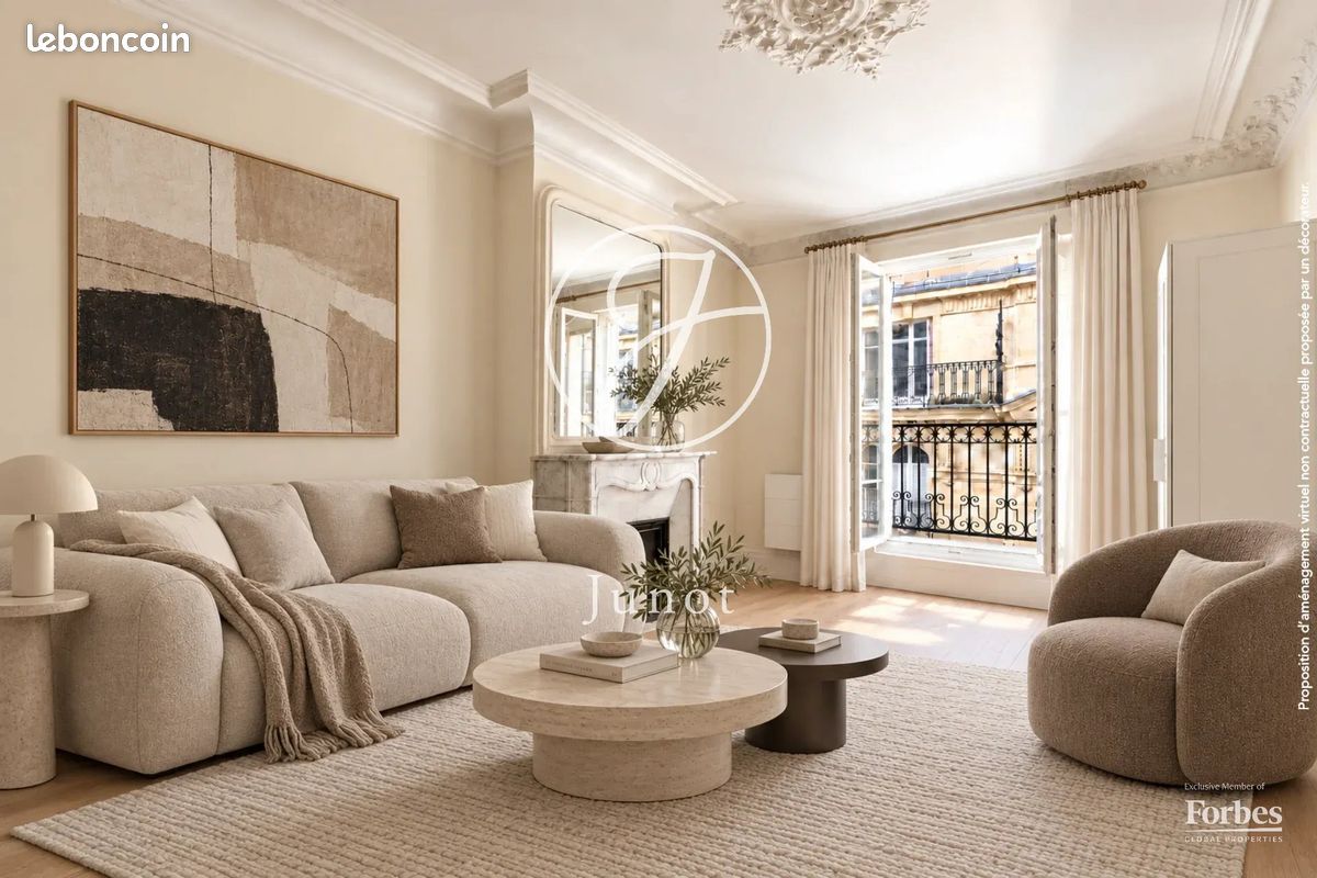 Appartement 3 pièces 57 m² · à Paris · 57 m² · 835 000 €