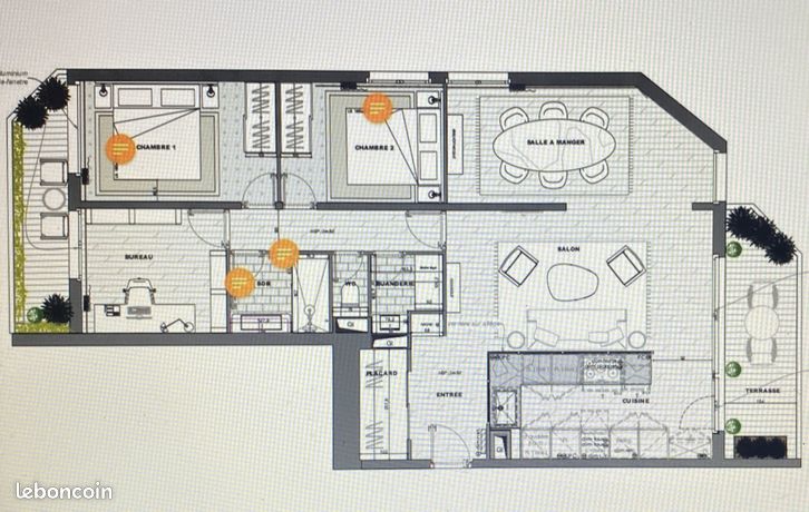 Appartement 5 pièces 93 m² — 9