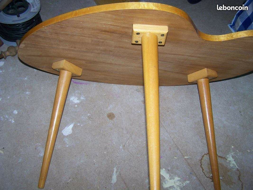 Table basse en loupe de cypres (image 2)